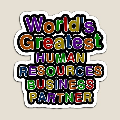 World's Greatest HUMAN RESOURCES BUSINESS PARTNER Sticker
