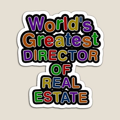 World's Greatest DIRECTOR OF REAL ESTATE Sticker
