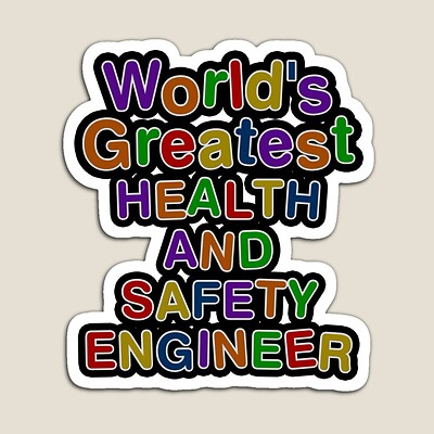 World's Greatest HEALTH AND SAFETY ENGINEER Sticker