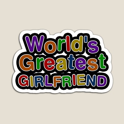 World's Greatest Girlfriend Sticker