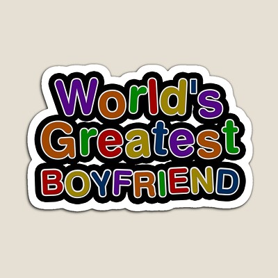 World's Greatest Boyfriend Sticker