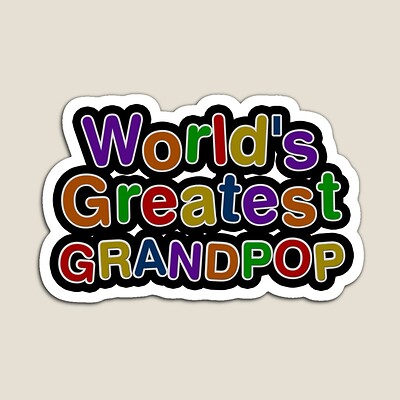 World's Greatest Grandpop Sticker