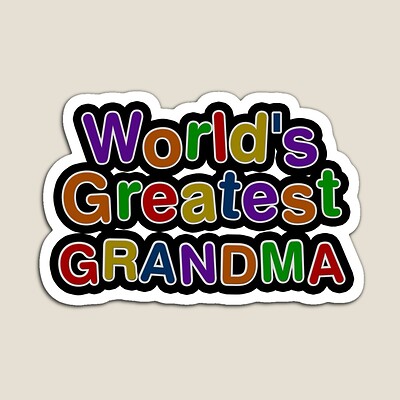 World's Greatest Grandma Sticker