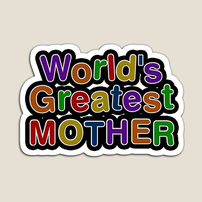 World's Greatest Mother Sticker