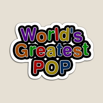 World's Greatest Pop Sticker