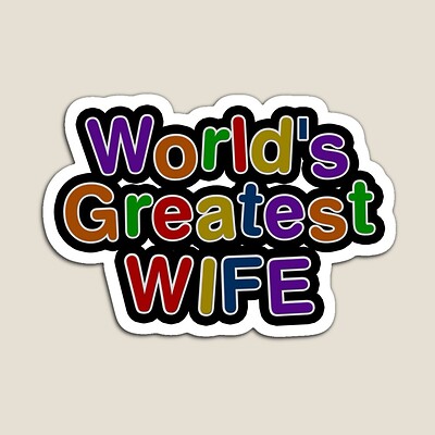 World's Greatest Wife Sticker
