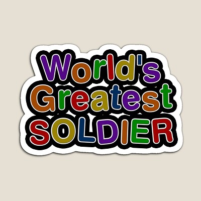 World's Greatest Soldier Sticker