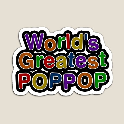 World's Greatest Poppop Sticker