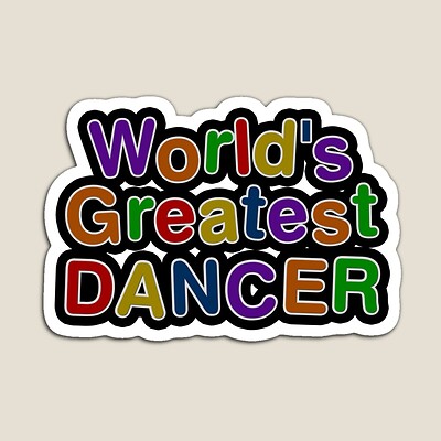World's Greatest Dancer Sticker