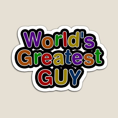 World's Greatest Guy Sticker