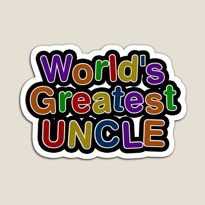 World's Greatest Uncle Sticker