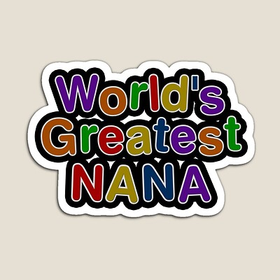 World's Greatest Nana Sticker
