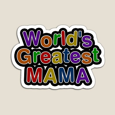 World's Greatest Mama Sticker