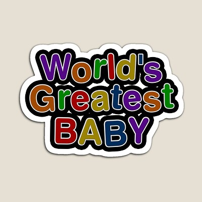 World's Greatest Baby Sticker