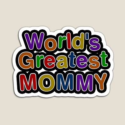 World's Greatest Mommy Sticker