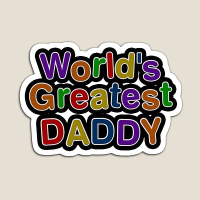 World's Greatest Daddy Sticker